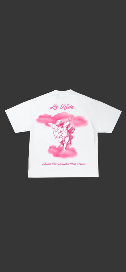 Angelic members only T-shirt White